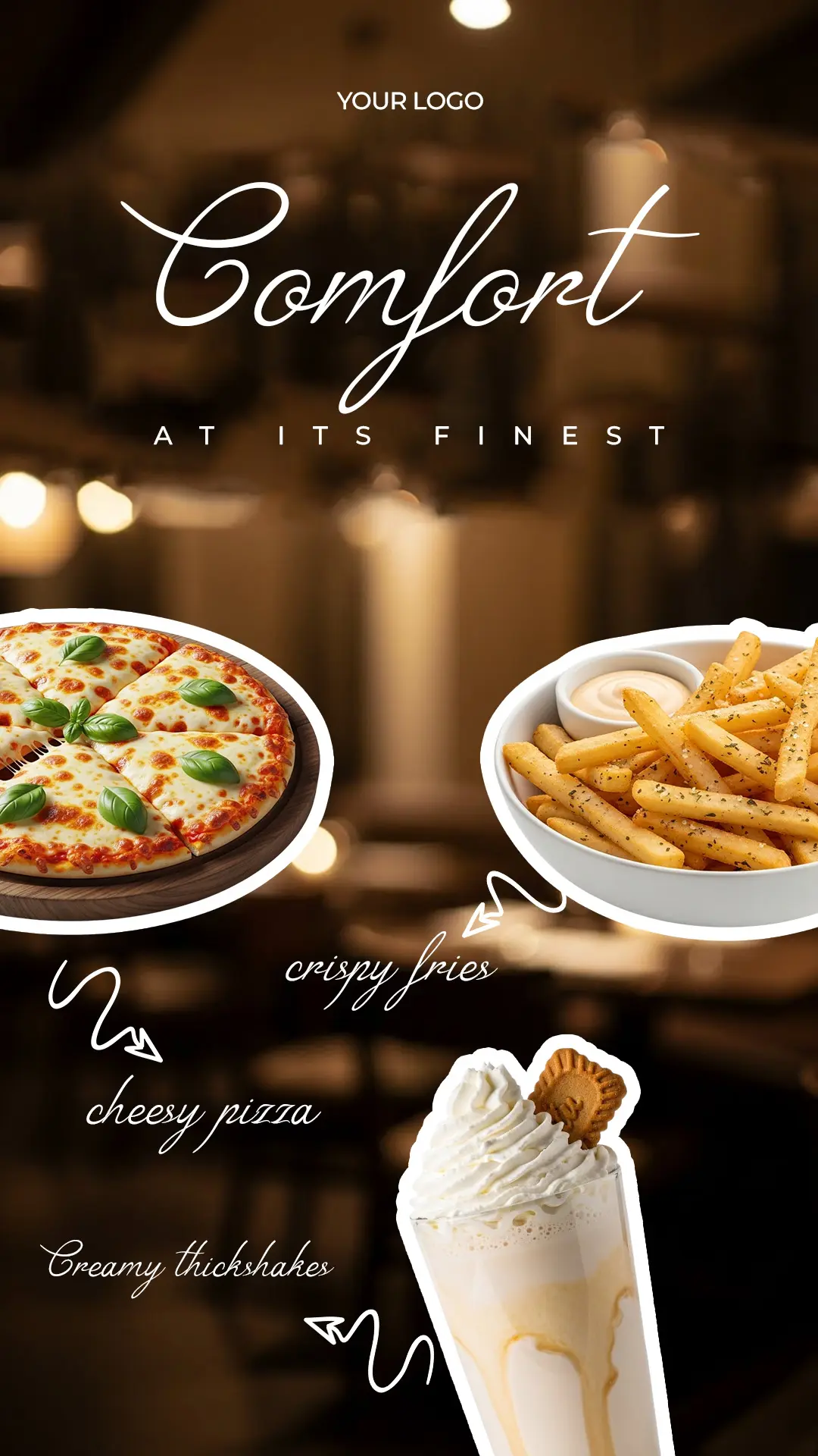Delicious Comfort Food Ad Template