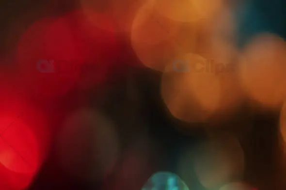 Vibrant Red and Green Bokeh Lights for Festive Motion Graphics