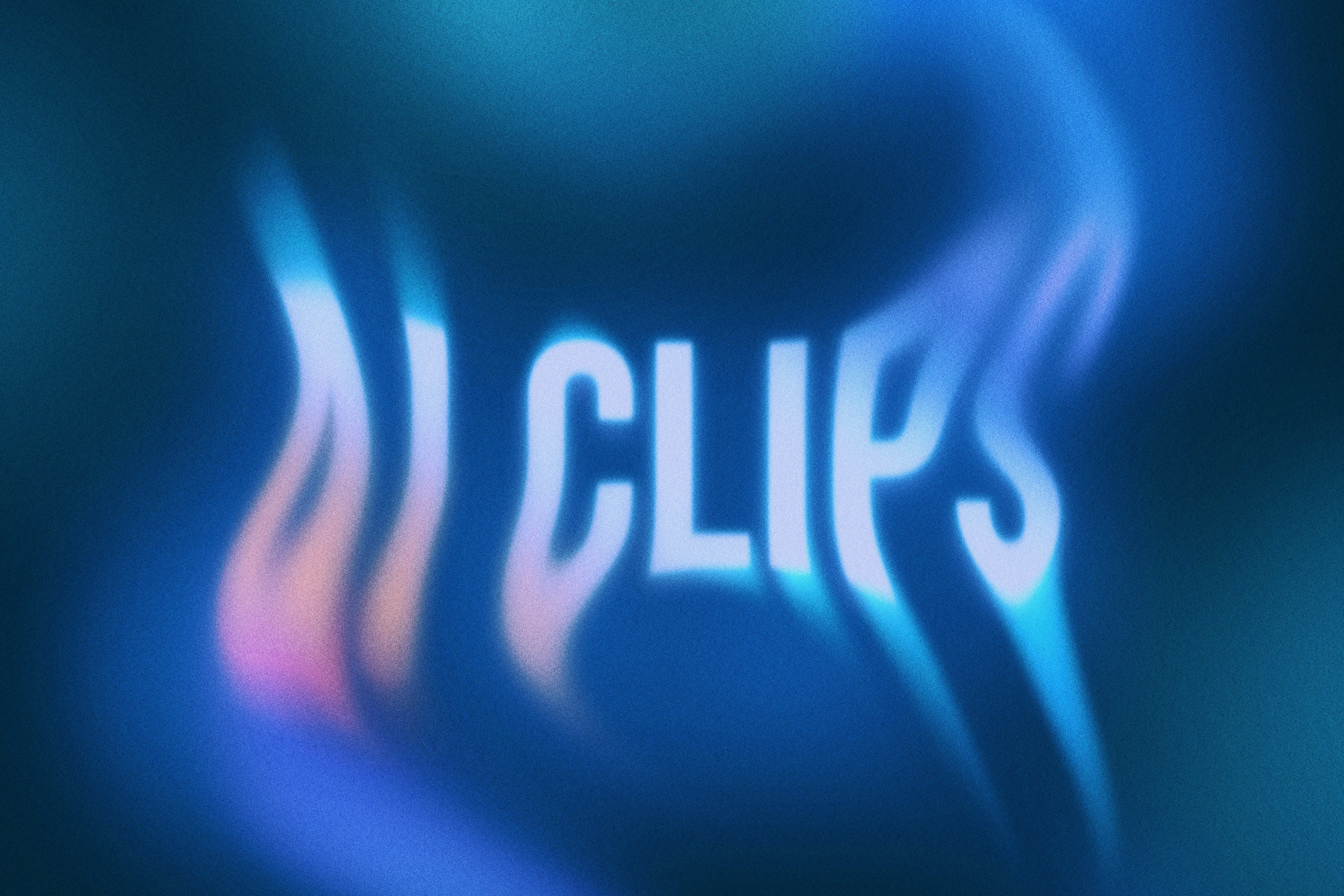 Liquid Blur Neon Melt Text Effect