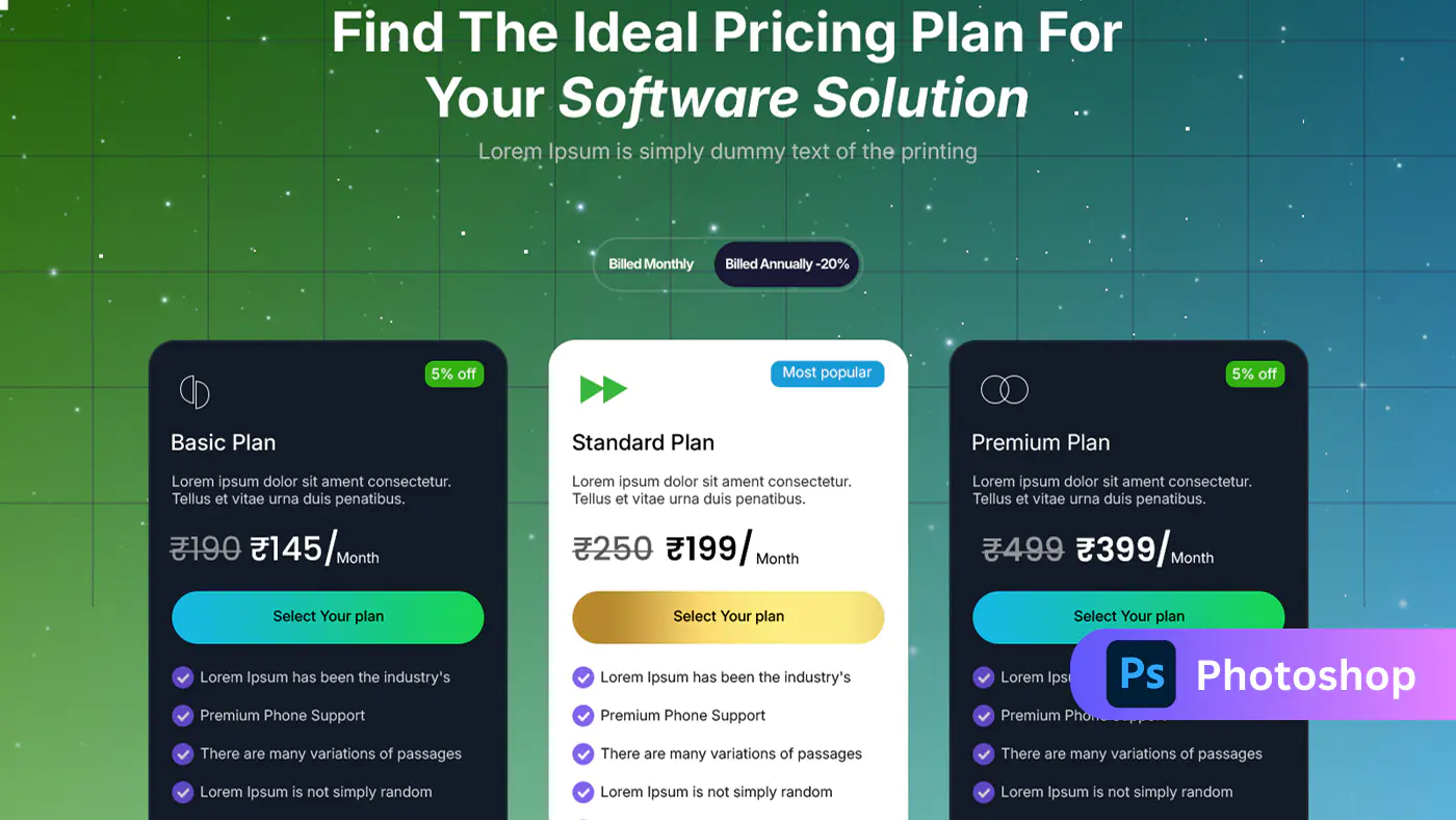 Software Pricing Plan Template