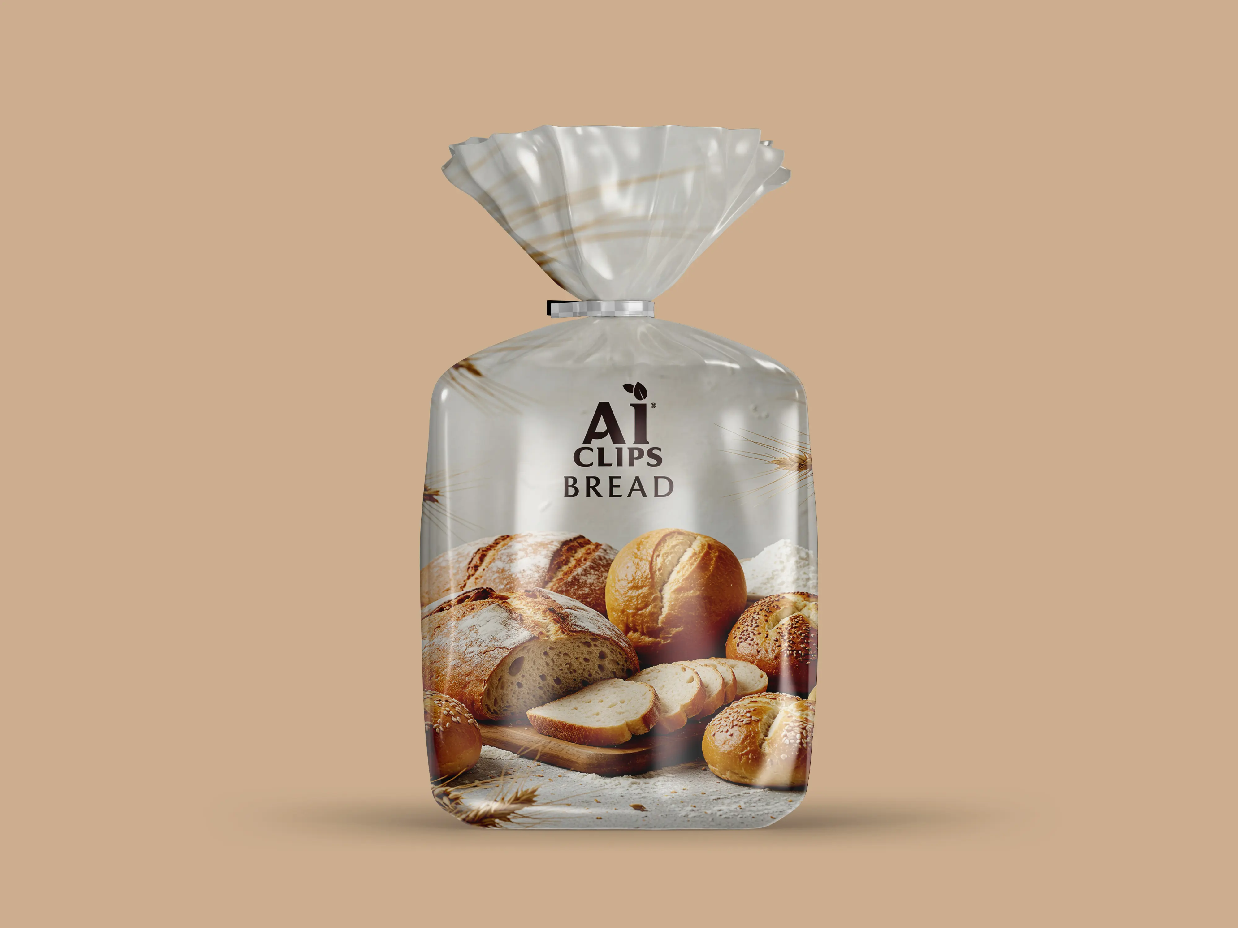 Bread Packaging PSD Mockup