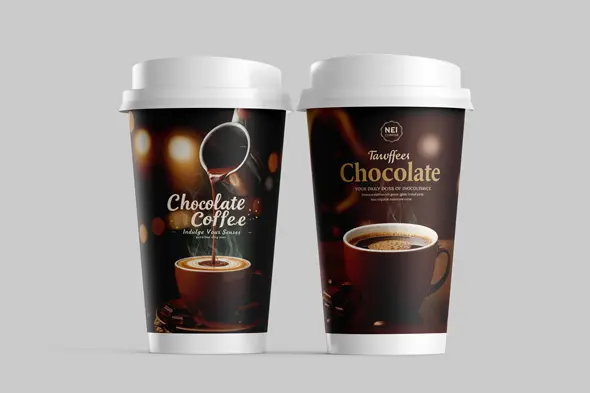 Premium Coffee Cup Branding Mockup