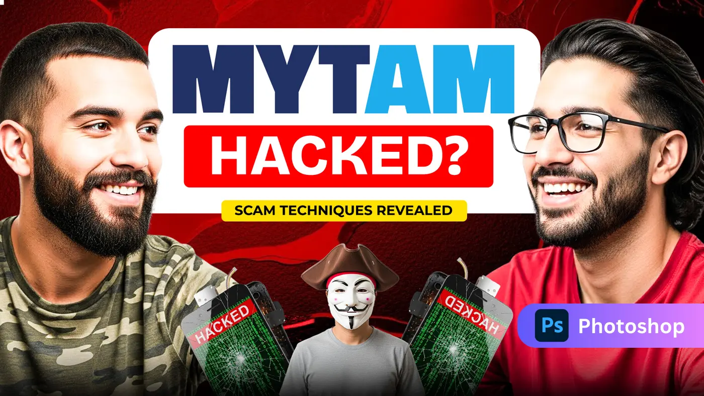 Cybersecurity Discussion Thumbnail Template