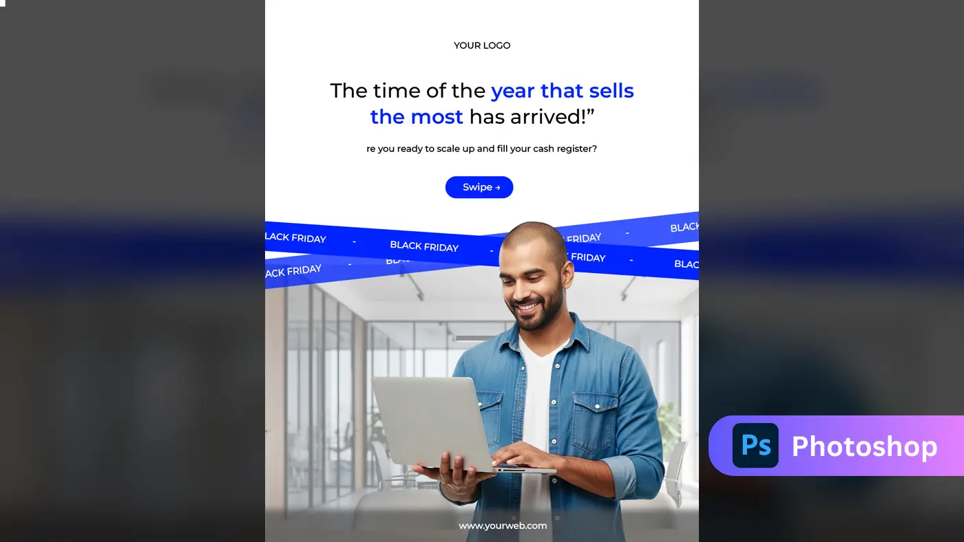Black Friday E-commerce Story Template