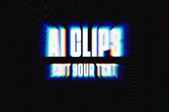 Glitch Text Effect  Distorted Cyberpunk Typography