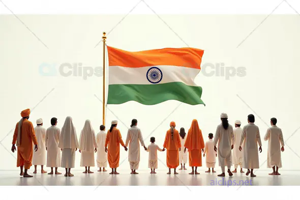 Unity Across Generations Under the Indian Flag