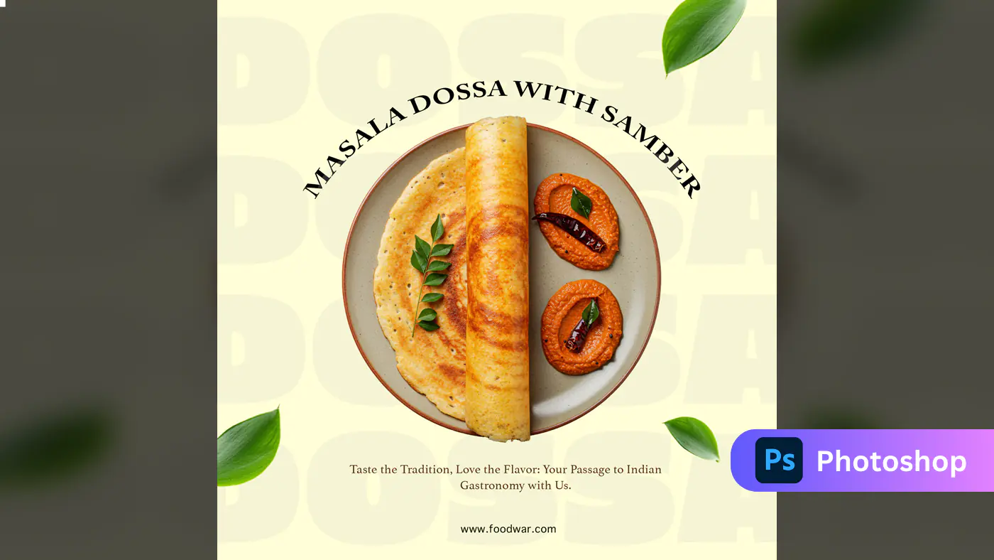 South Indian Cuisine Promotion Template
