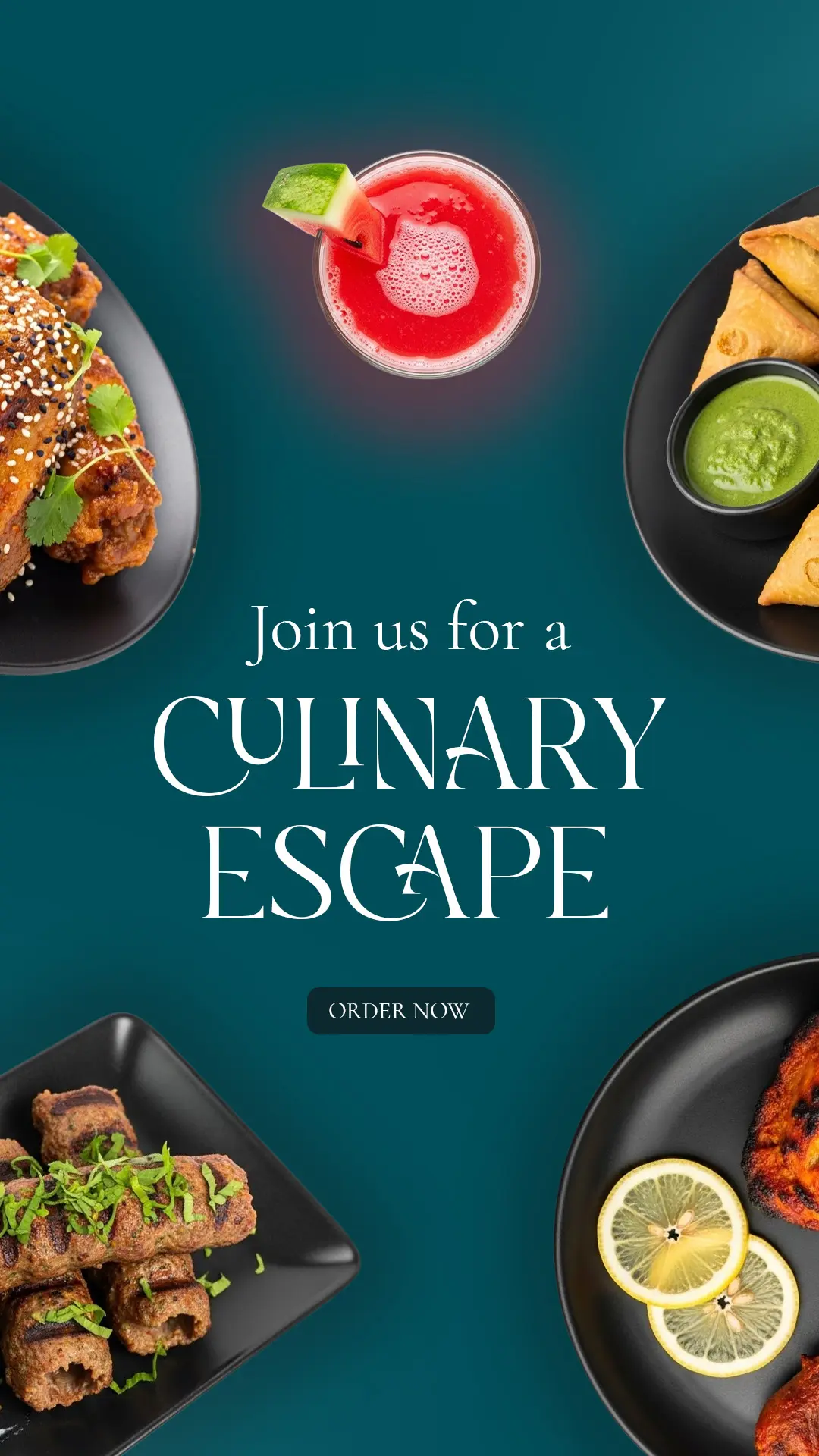 Premium Dining Promotional Template