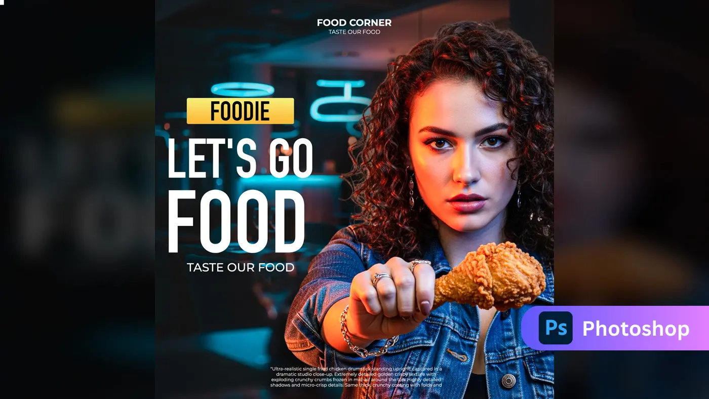 Urban Foodie Social Media Template