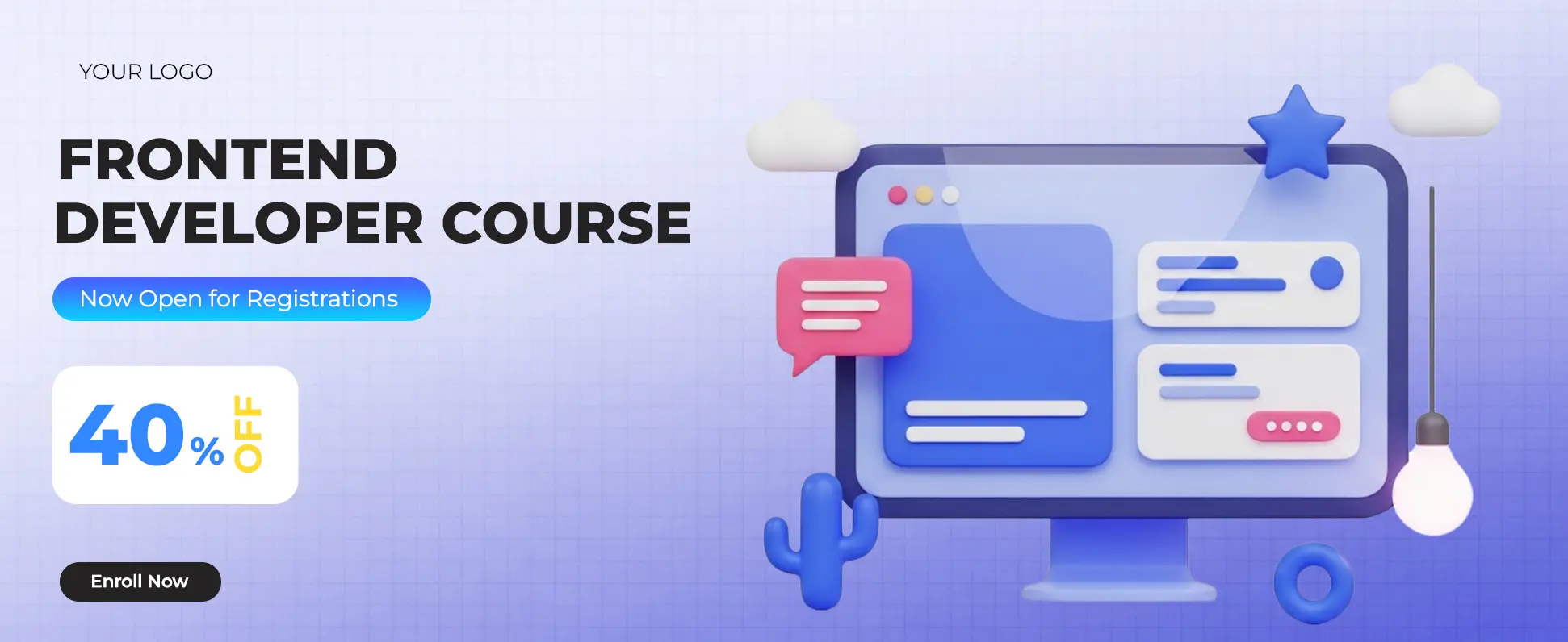 3D Tech Course Promotional Banner