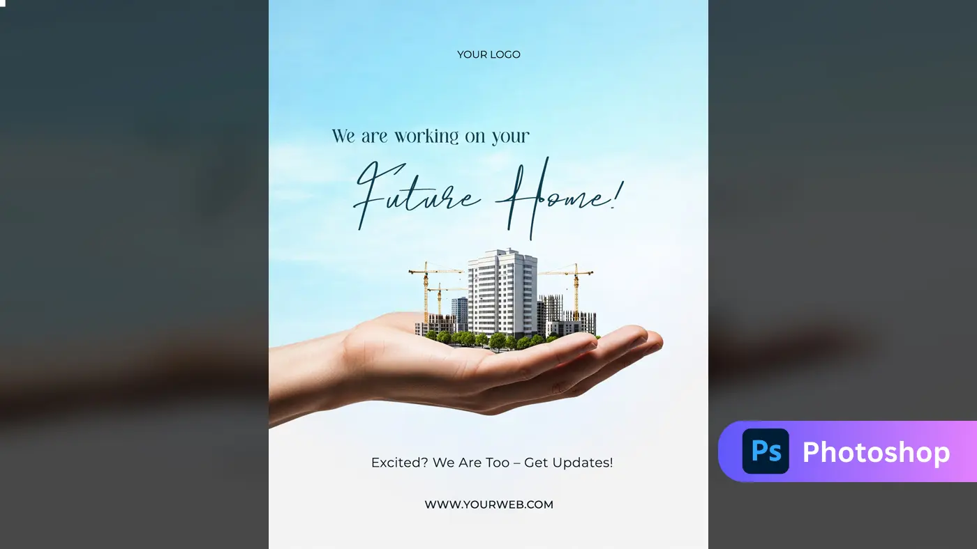 Real Estate Development Ad Template