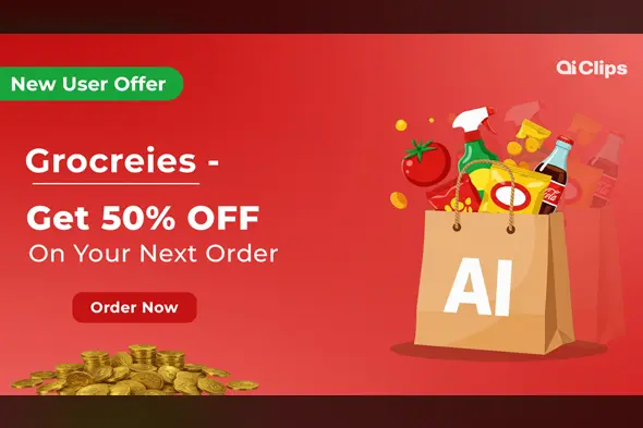 Dynamic Photoshop Template for Grocery Promotions