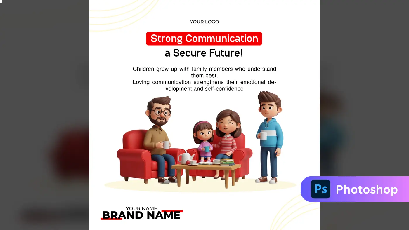 Parenting & Child Psychology Ad Template
