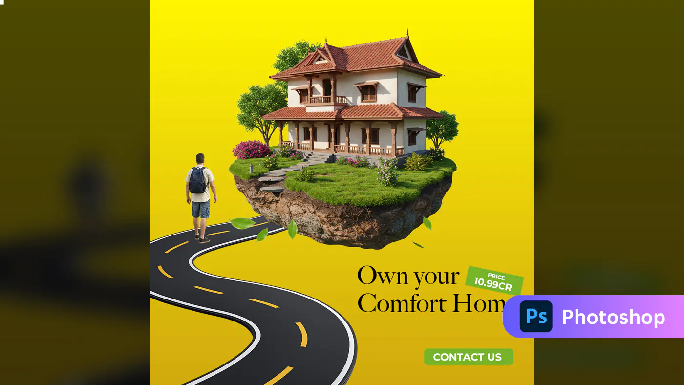 Dream Home Ownership Ad Template