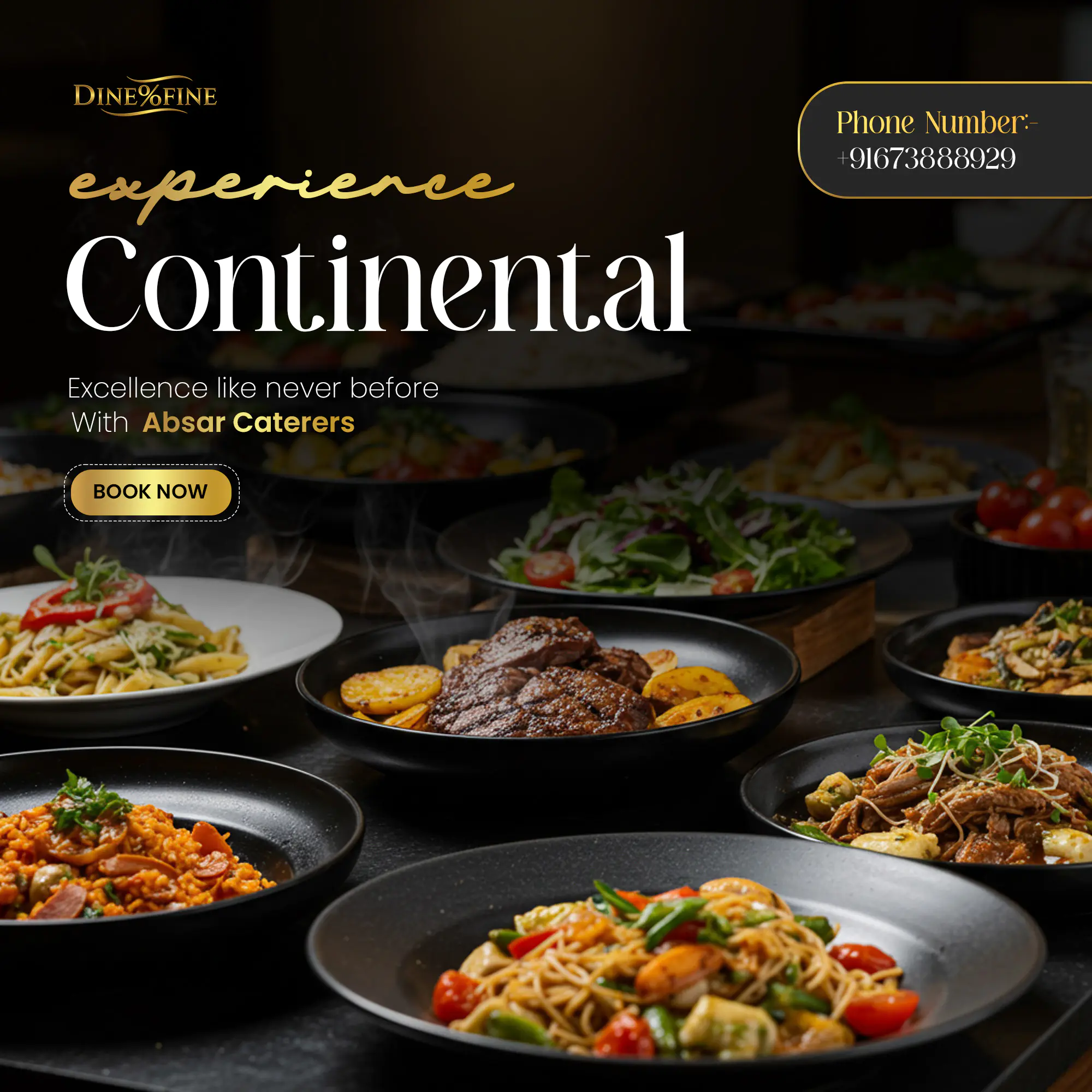 Gourmet Continental Cuisine Promotion