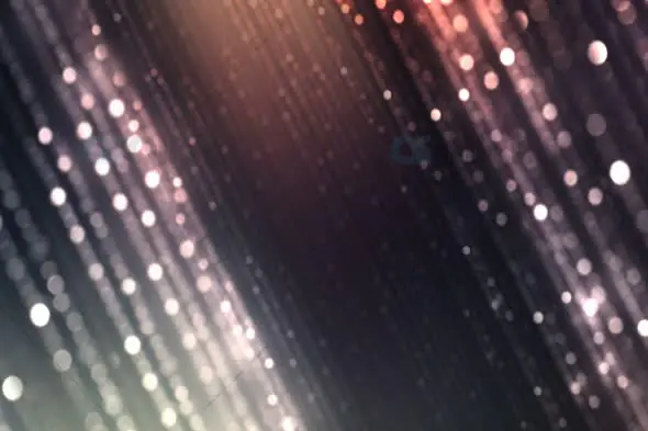 Elegant Diagonal Bokeh with Soft Glowing Light Orbs