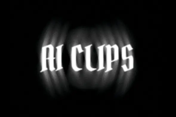 Vintage Style Gothic Blur Shadow Text Effect