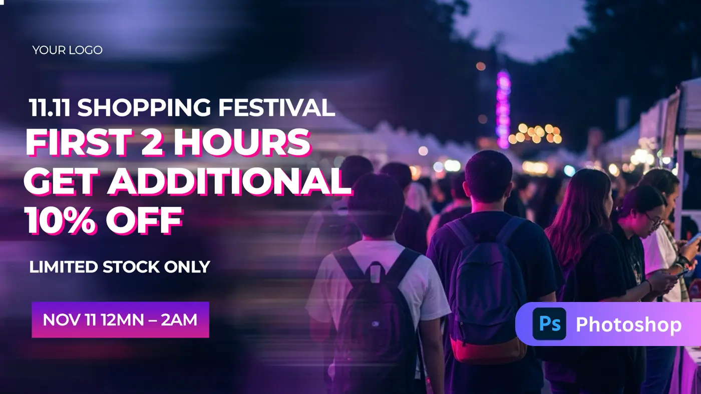 Dynamic Sales Festival Promo Banner