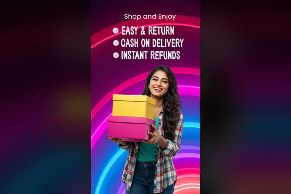 Shopping Experience Promo Template