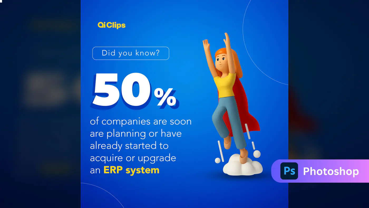 Enhanced ERP System Adoption Infographic Template