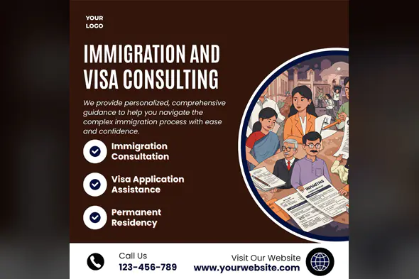 Immigration Consulting Service Template