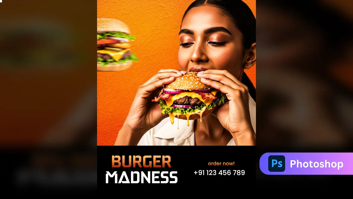 Fast Food Restaurant Advertisement Template
