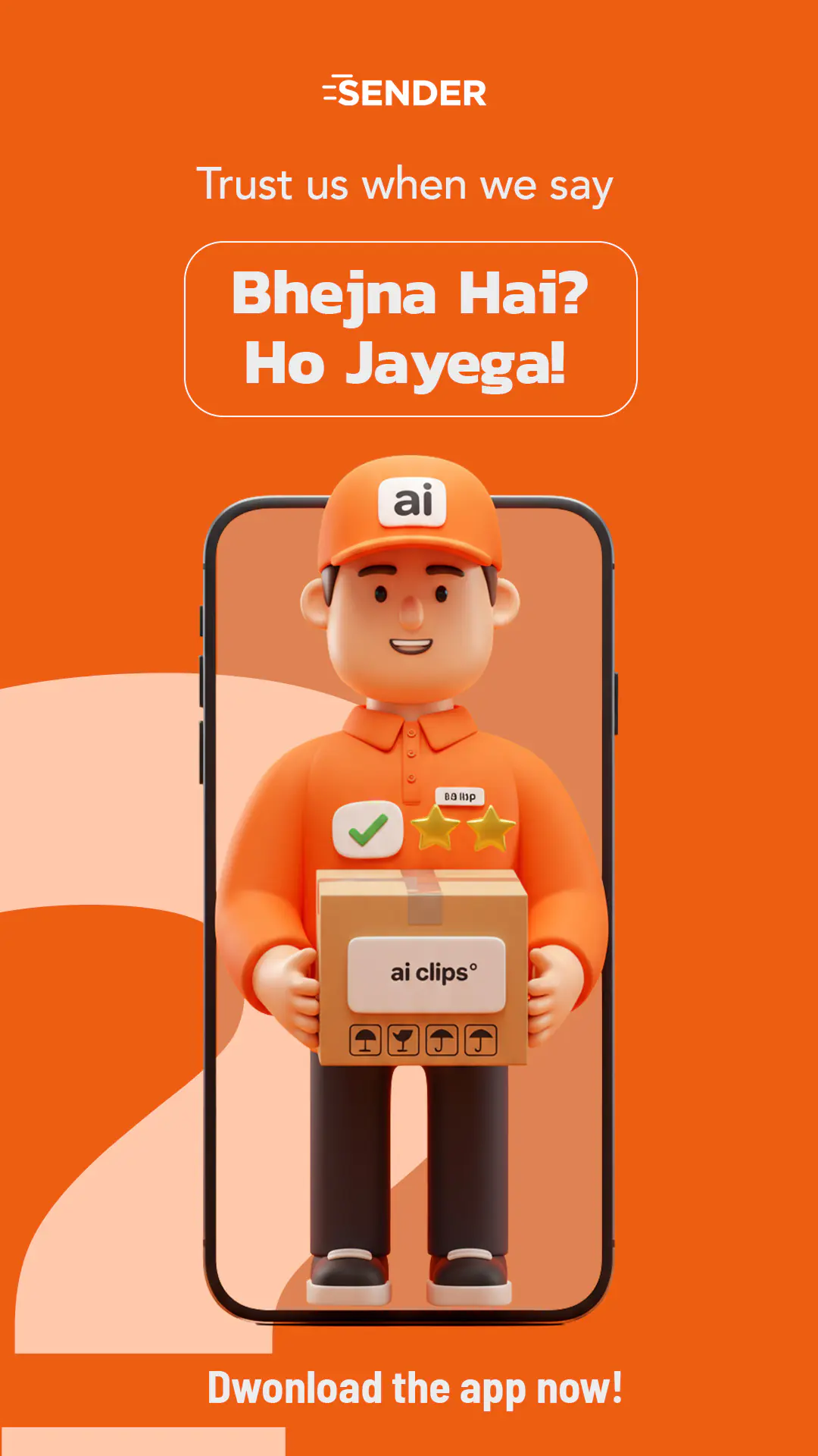 AI-Powered Delivery App Promotion