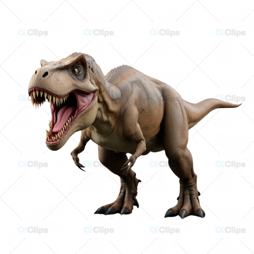 Realistic 3D Tyrannosaurus Rex Model