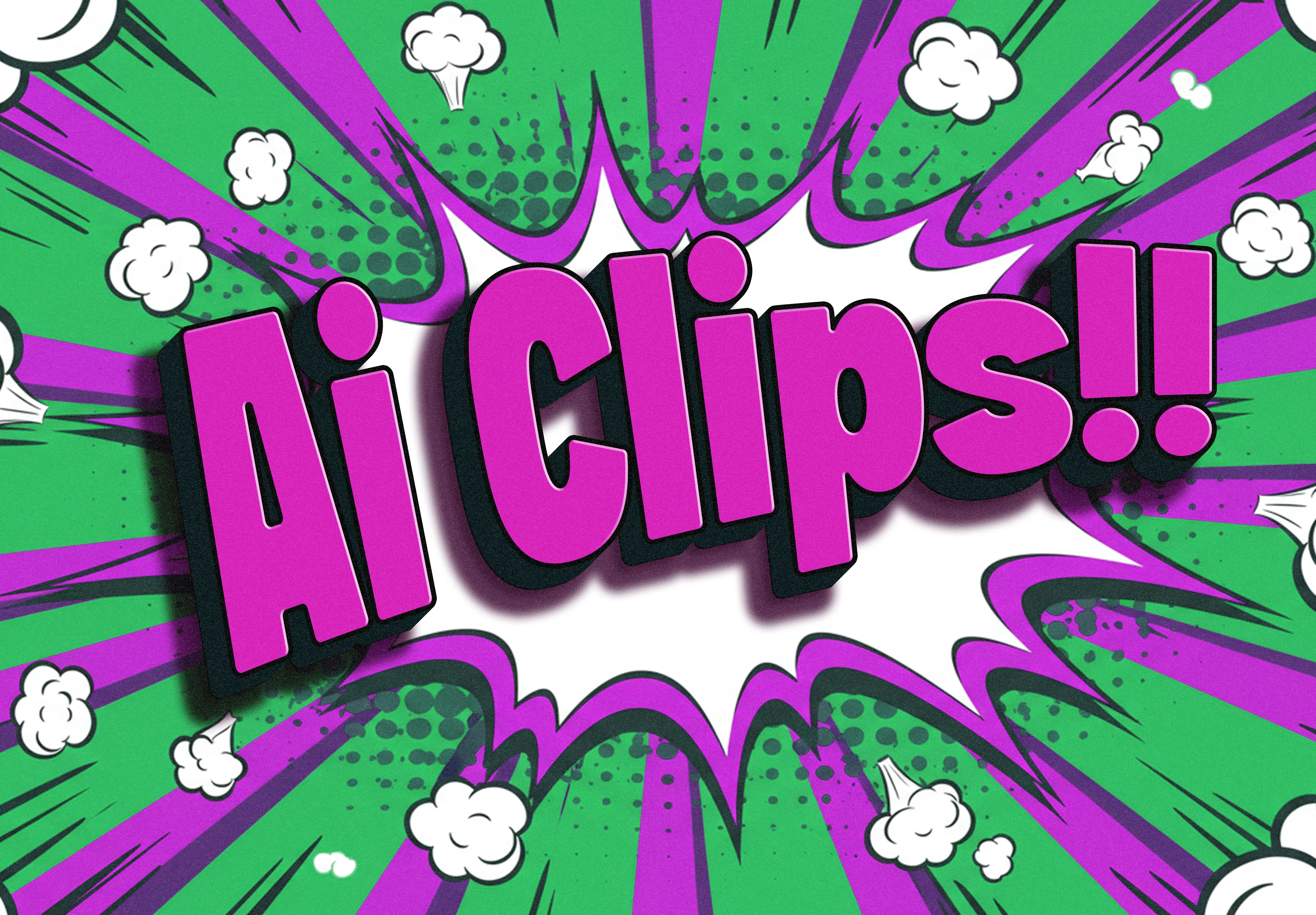 Comic Pop Text Explosion