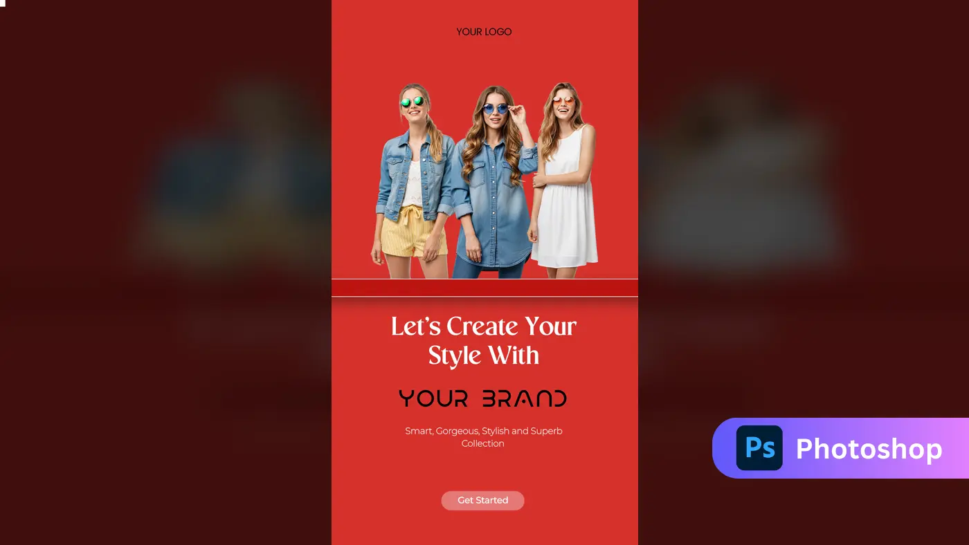 Vibrant Fashion Collection Story Template