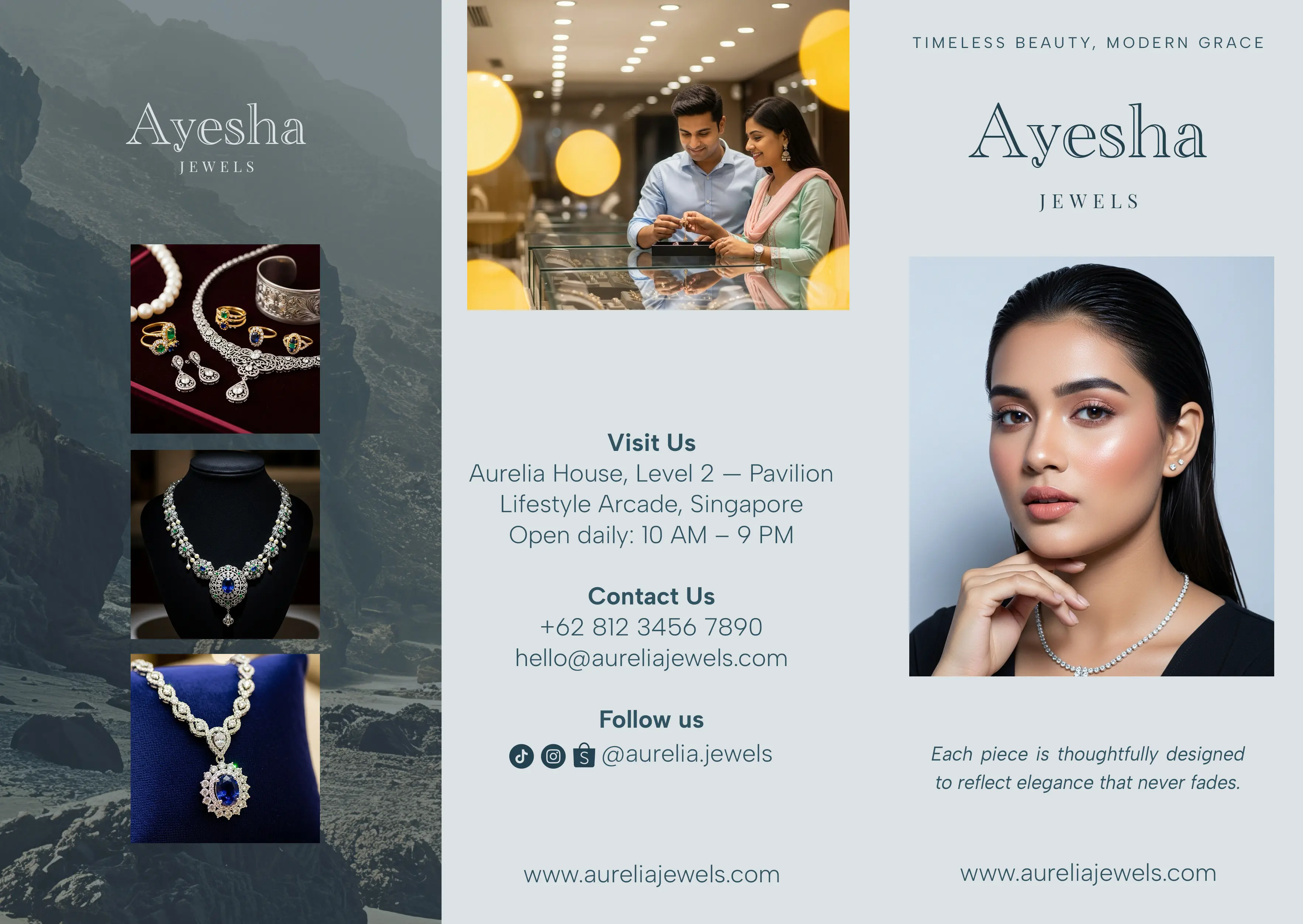 Luxury Jewelry Boutique Social Media Template