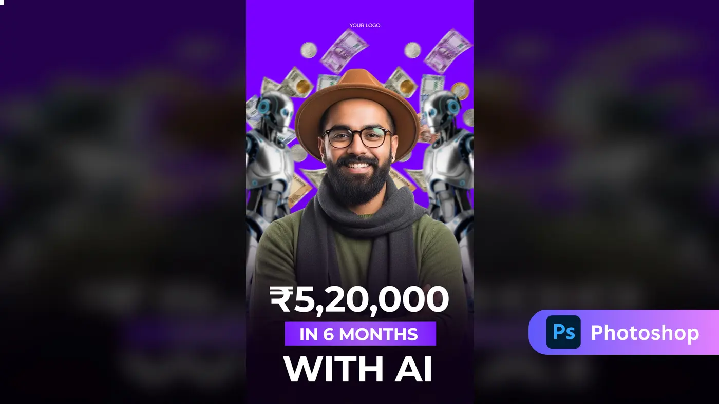 AI Earning Potential Promotional Template