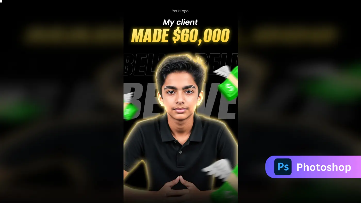 Success Story Social Media Template