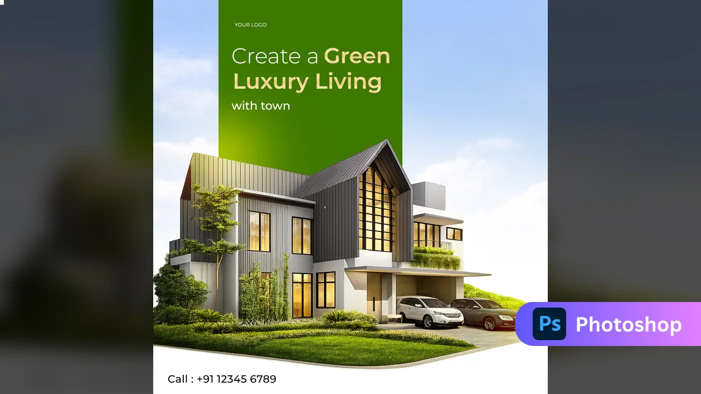 Premium Villa & Home Sale Ad Template
