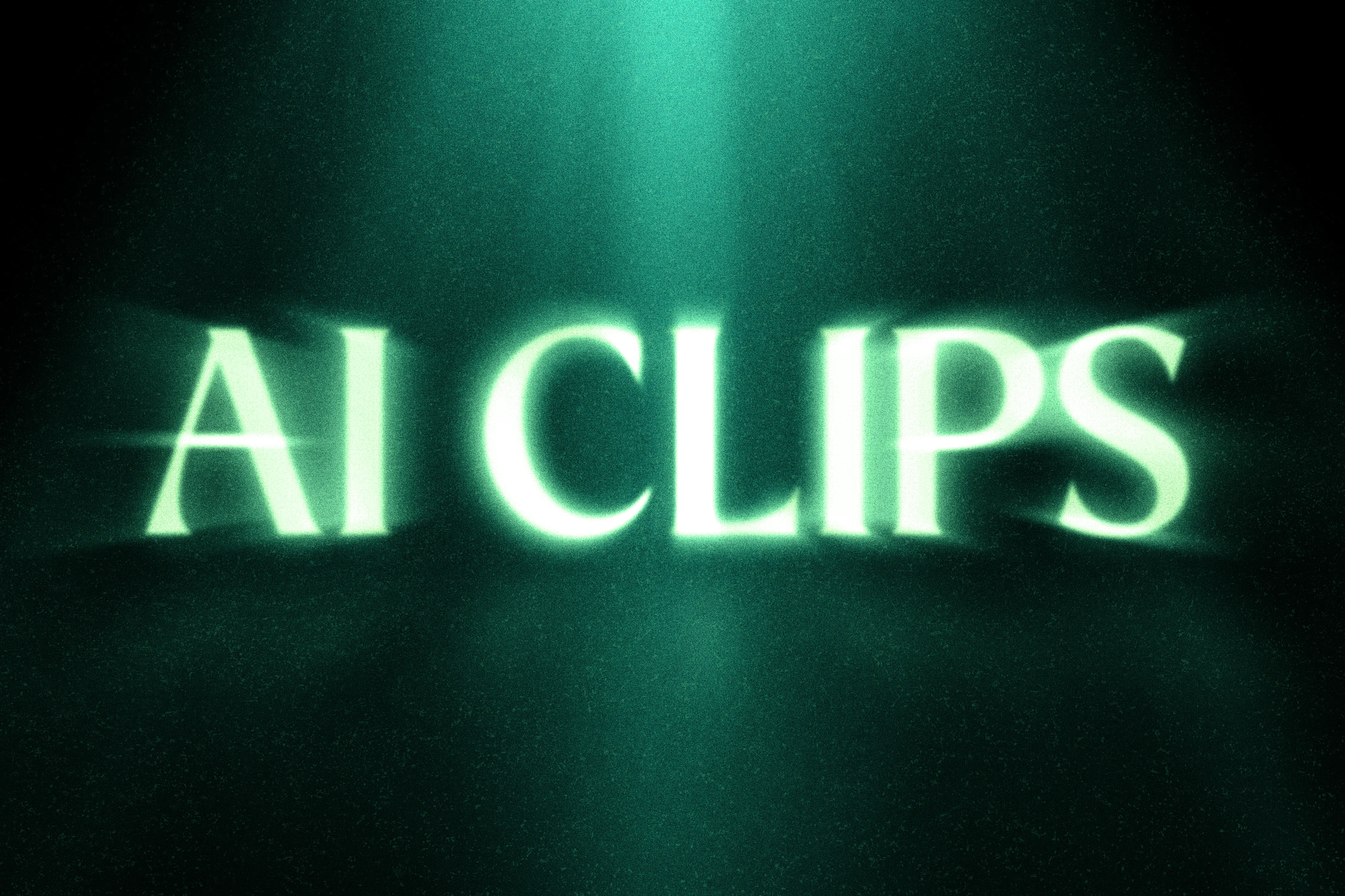 Spotlight Cinematic Glow Text Effect