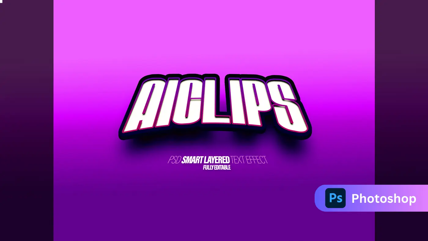Bold Comic Text Effect