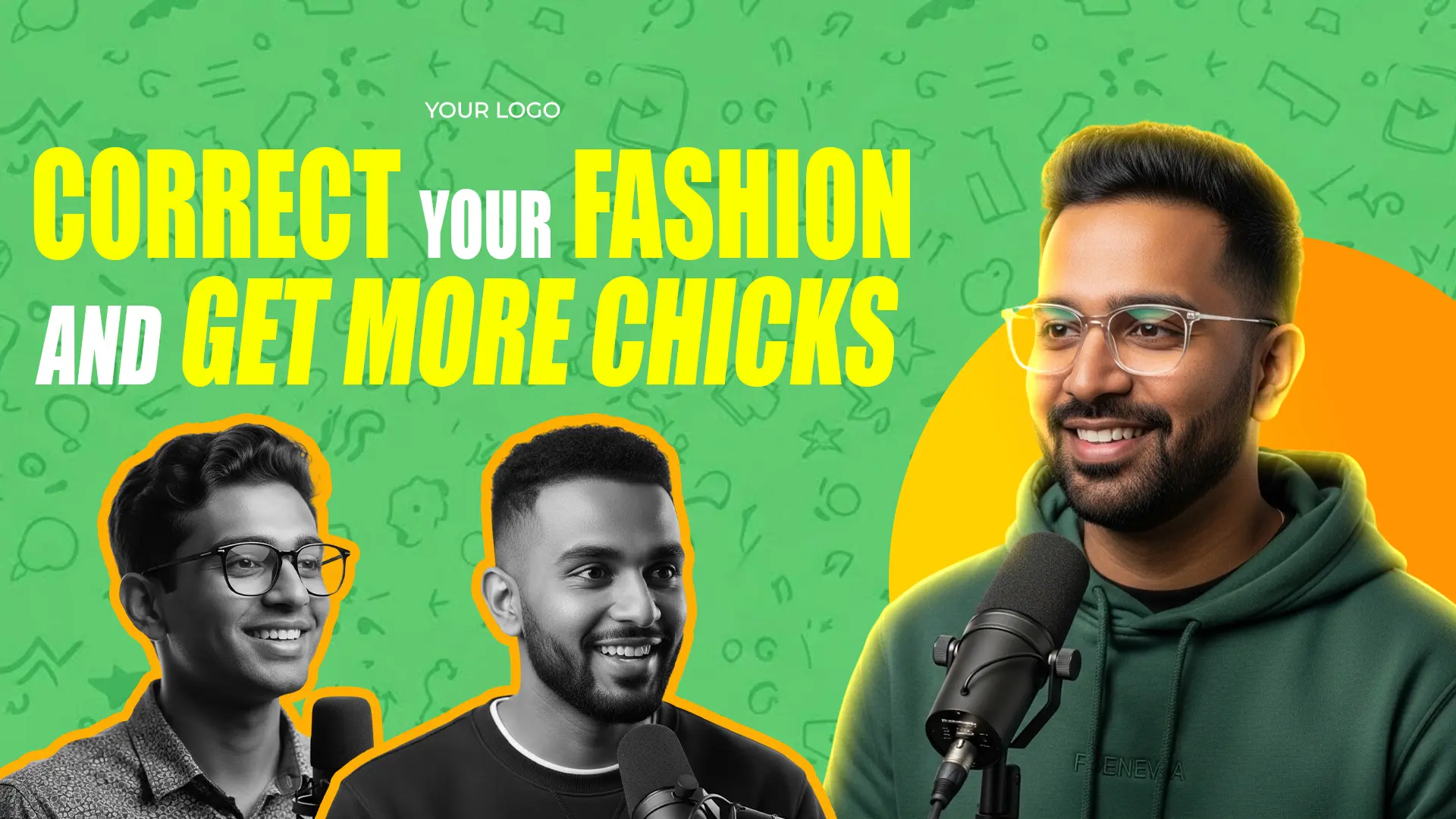 Men's Lifestyle Podcast YouTube Thumbnail