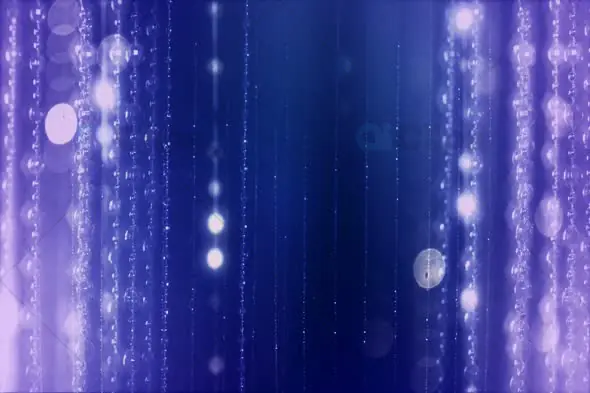 Shimmering Vertical Light Streaks in Purple and Blue