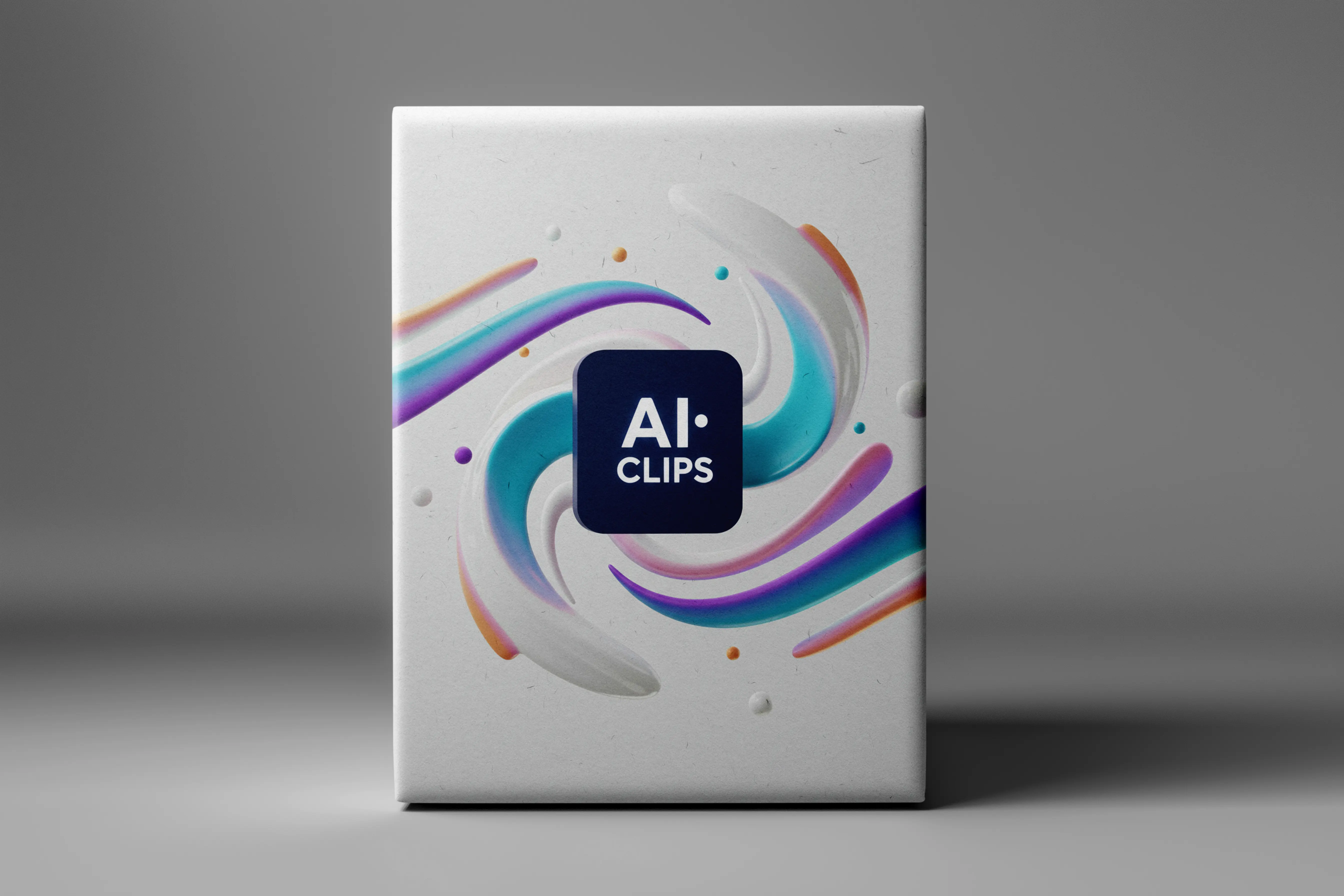 Swirl Branding Box Mockup