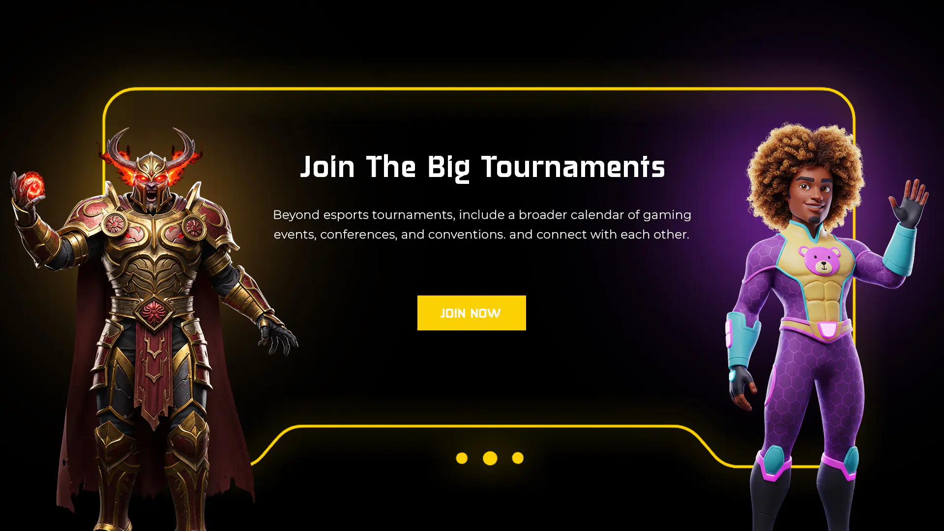 Gaming Tournament Promo Banner Template