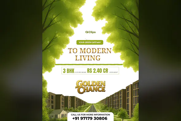Eco-Friendly Housing Complex Advertisement