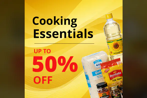 Cooking Essentials Sale Banner Template