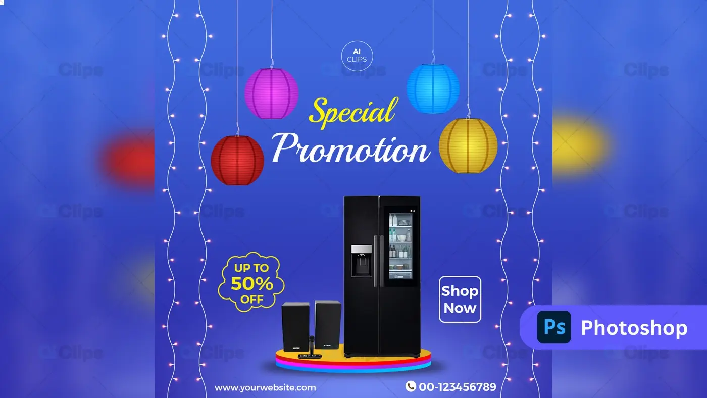 Special Promotion Sale Banner