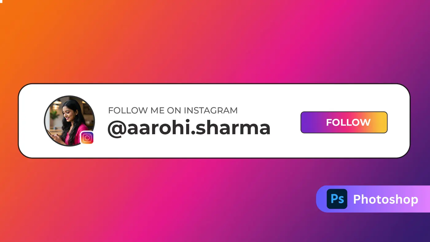 Instagram Follow Button Template