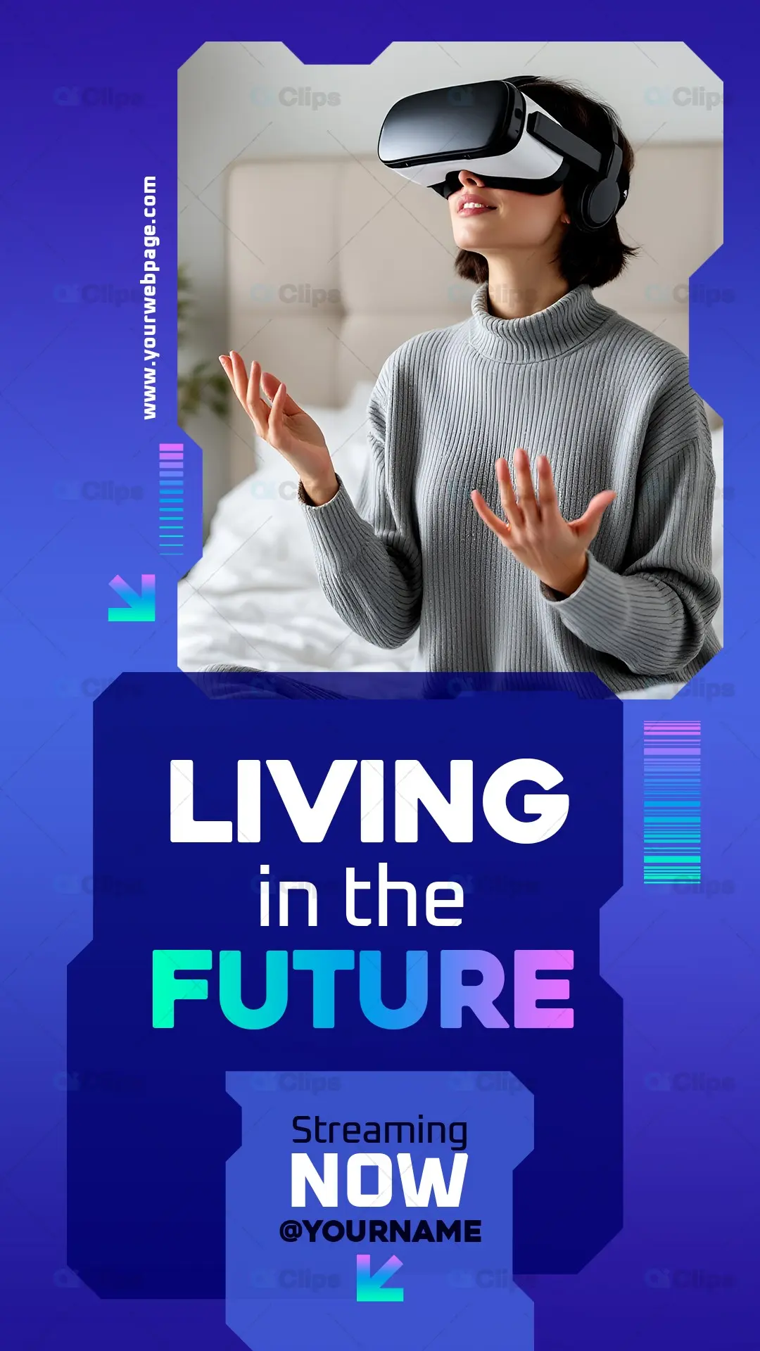 Virtual Reality Streaming Poster