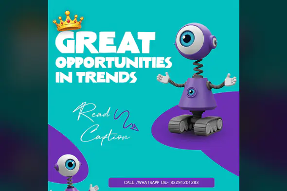 Enhanced Trendy AI Robot Marketing Template