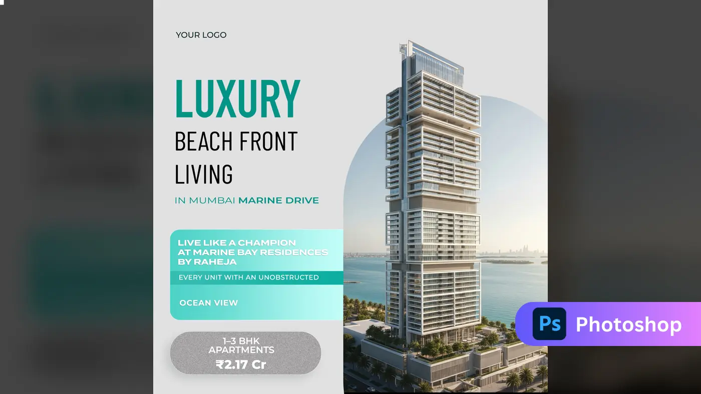 Premium Real Estate Social Media Ad Template