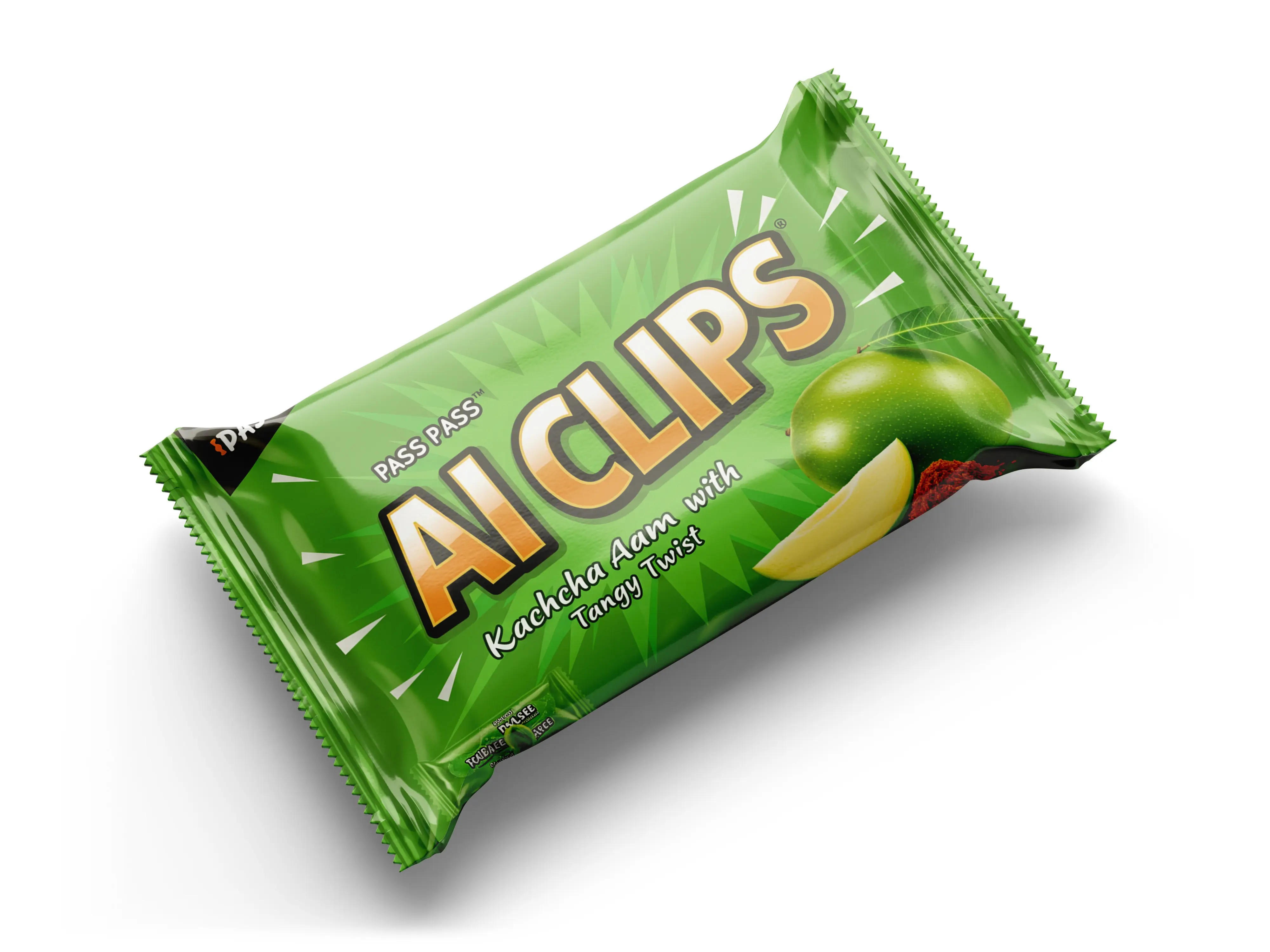 Tangy Green Candy Mockup