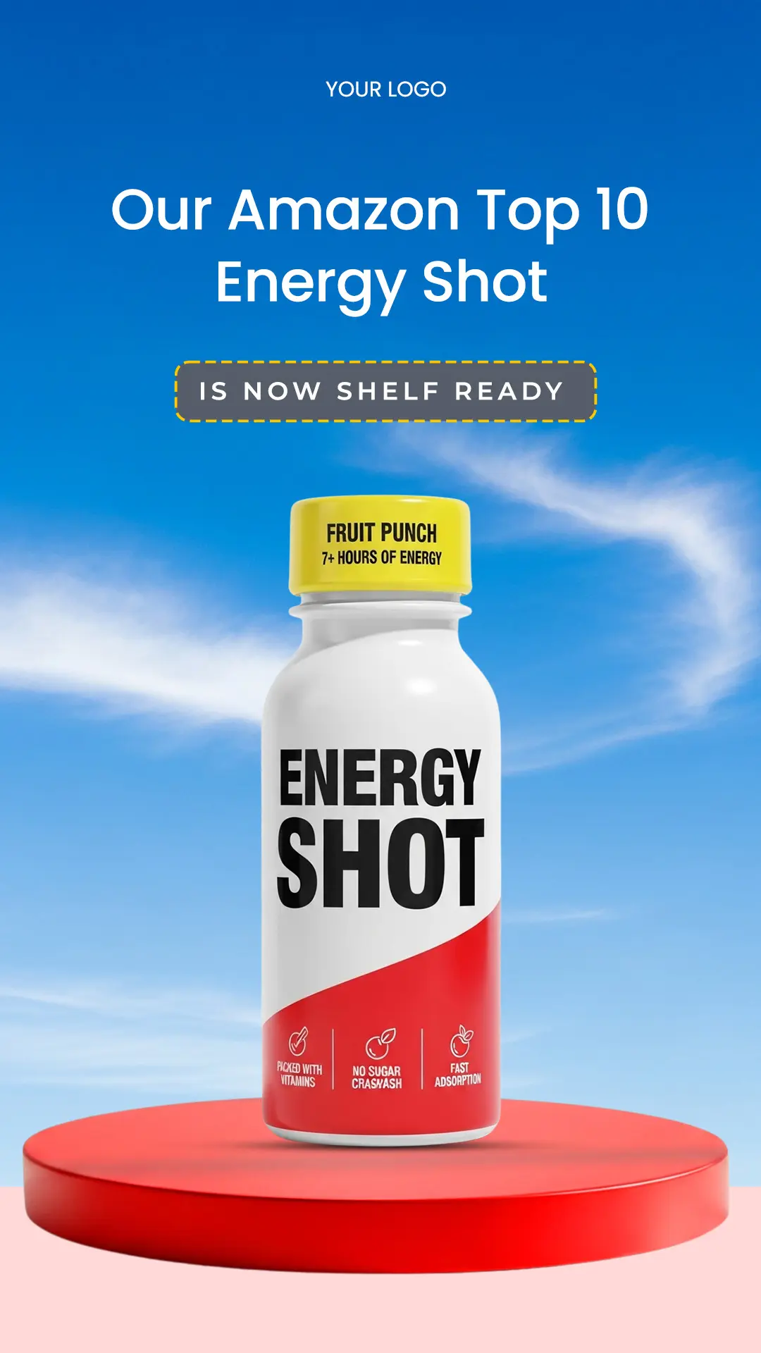 Energy Drink Product Launch Template