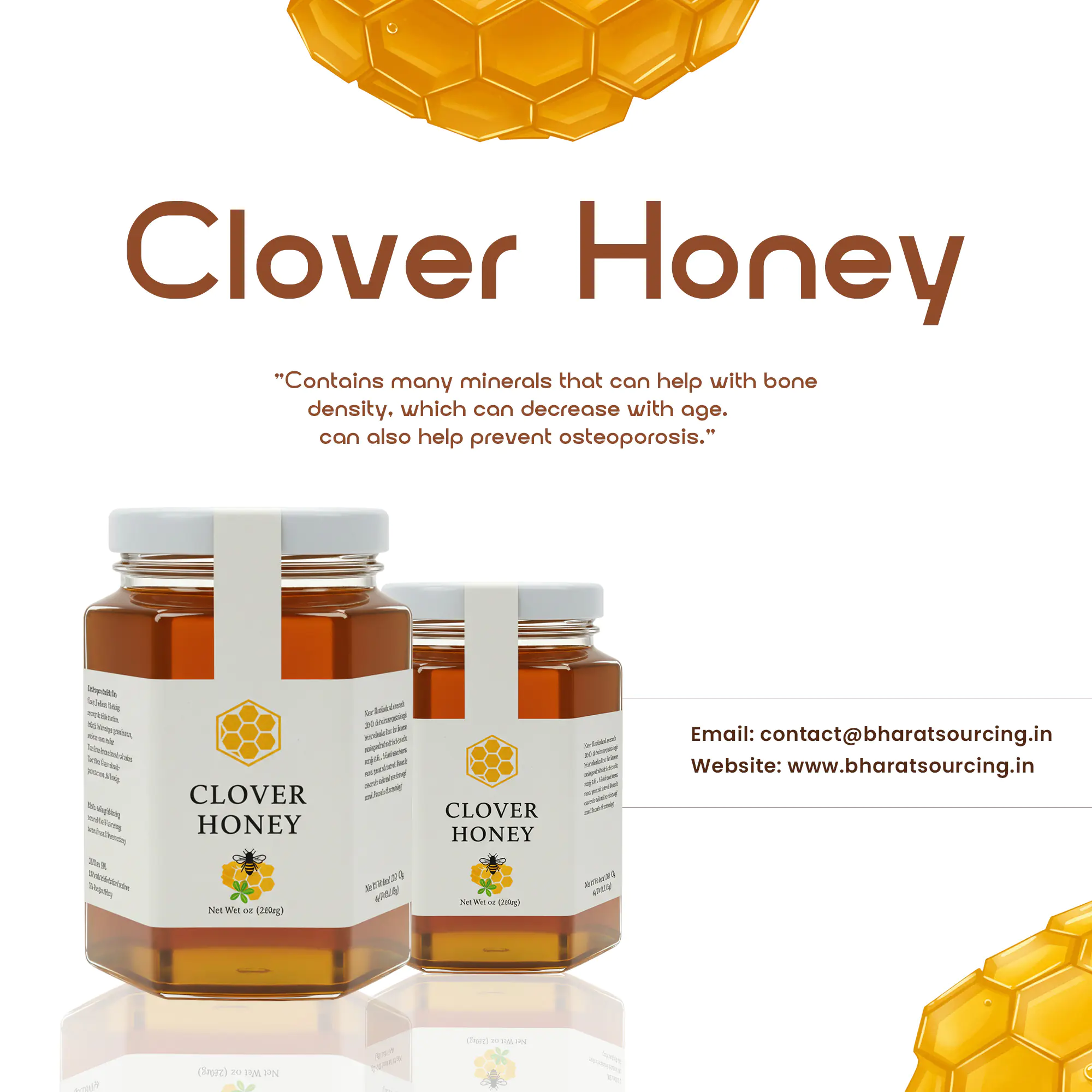 Clover Honey Product Showcase Template